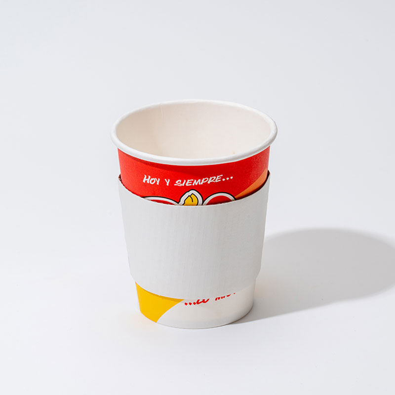 Protiskluzové vlnité návleky na šálky na bubble tea