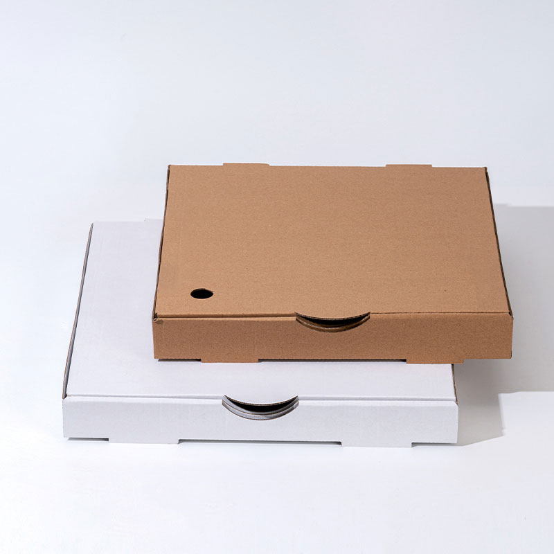 Krabice z vlnitého papíru na pizzu